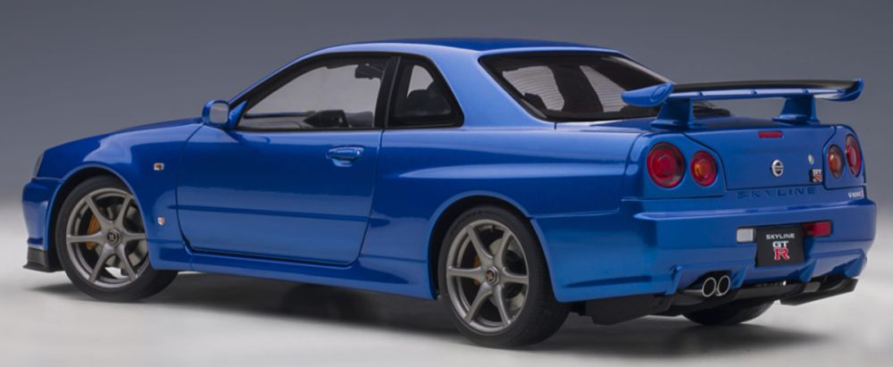 Nissan Skyline GT-R (R34) 2001 V-Spec II Bayside Blue (Full Openings ...