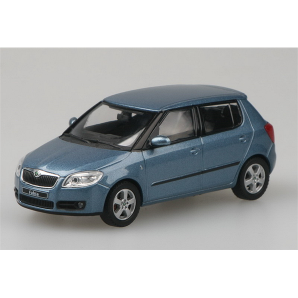 Skoda Fabia II (2006) Satin Grey Metallic