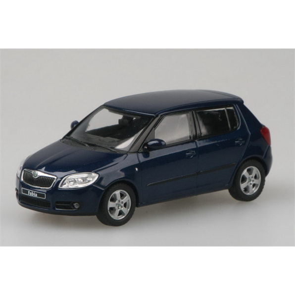 Skoda Fabia II (2006) Storm Blue Metallic