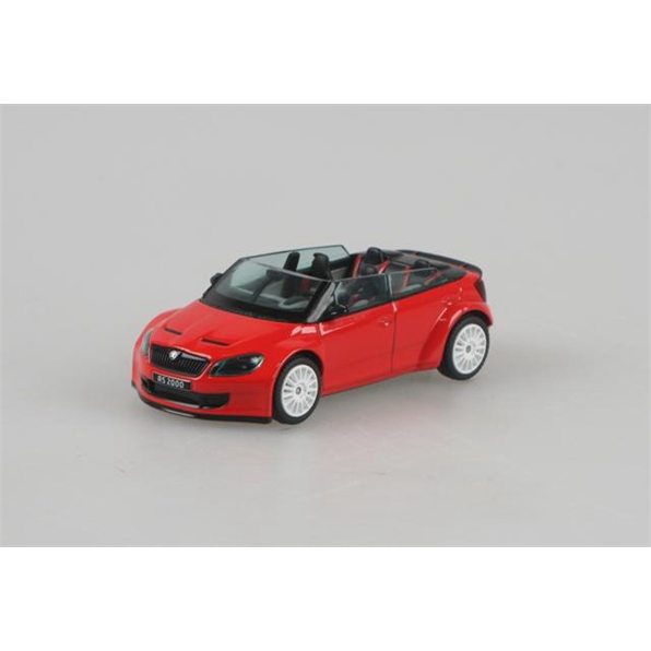 Skoda Fabia II FL RS2000 Concept (2011) Red