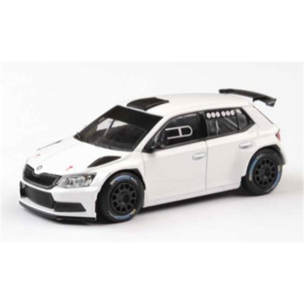 Skoda Fabia III R5 (2015) White Gravel Wheels