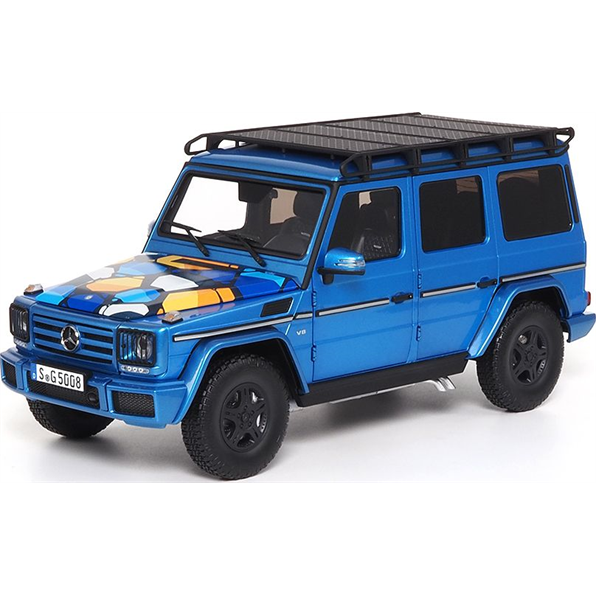 Mercedes Benz G-Class #Gventure300k Metallic Blue