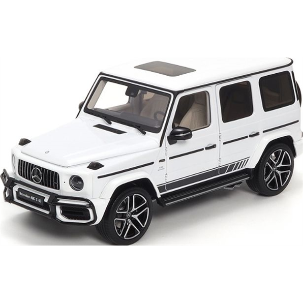 Mercedes AMG G 63 2019 White