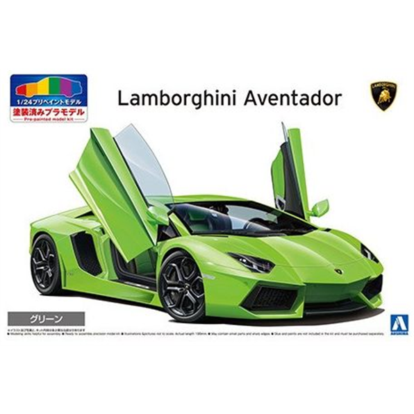 Lamborghini Aventador 2011 Green