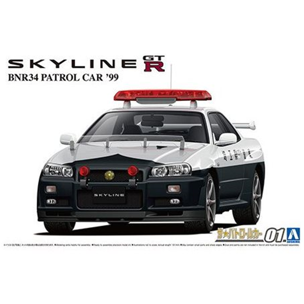 Nissan Skyline BNR34 Police Patrol Car '99