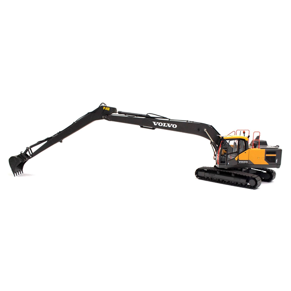 Volvo EC220Elr Reach Crawler Excavator Track Shoes w/S60 Quickcoupler