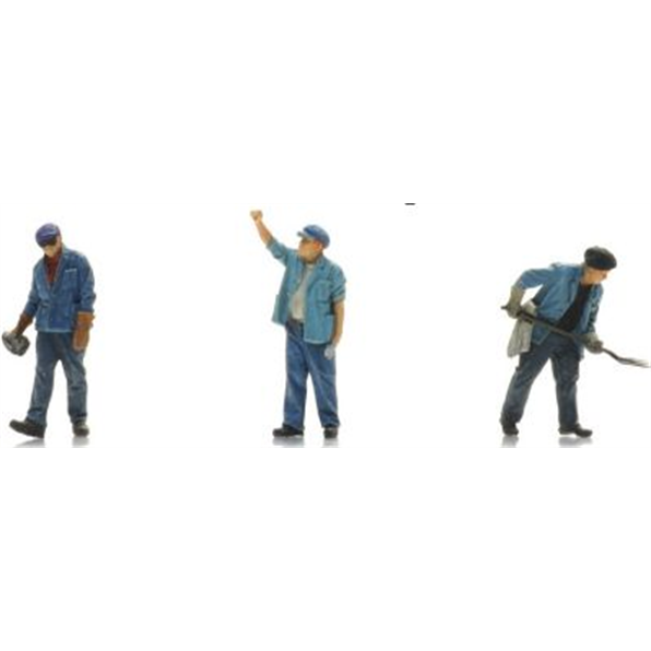 Depot Personnel (x3) Unpainted Kit