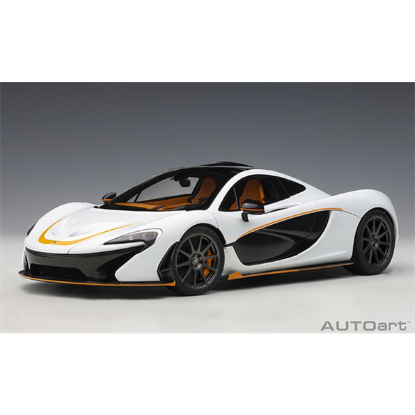 McLAREN P1 Alaskan Diamond White