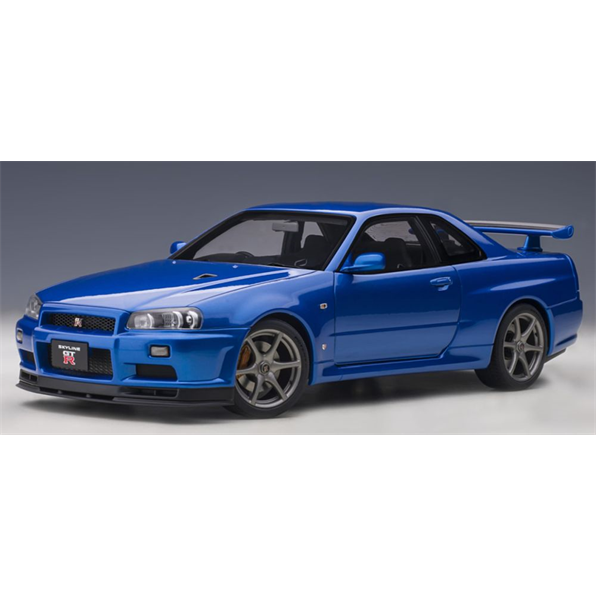 Nissan Skyline GT-R (R34) 2001 V-Spec II Bayside Blue (Full Openings ...