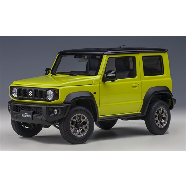 Suzuki Jimny Sierra JB74 Kinetic Yellow Black Pearl Metallic Roof