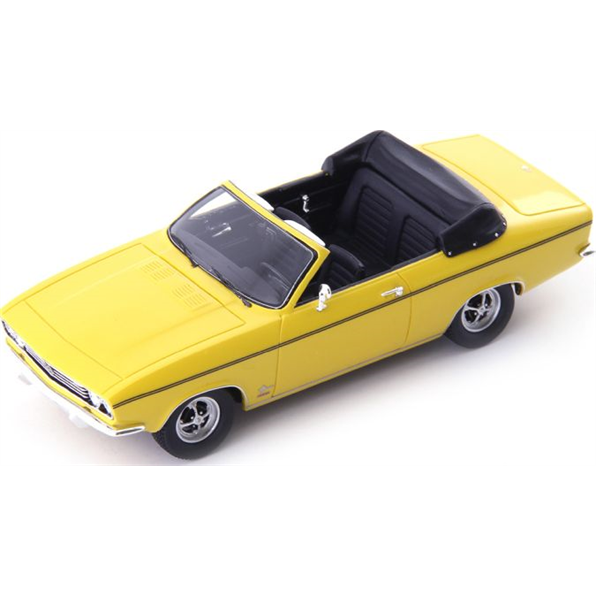 Opel Manta A Cabriolet Karmann Yellow