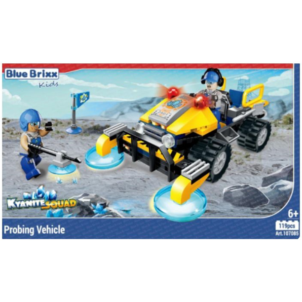 Kyanite Squad Probing Vehicle 'Blue Brixx Kids' (119pcs)