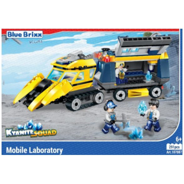 Kyanite Squad Mobile Laboratory 'Blue Brixx Kids' (291pcs)