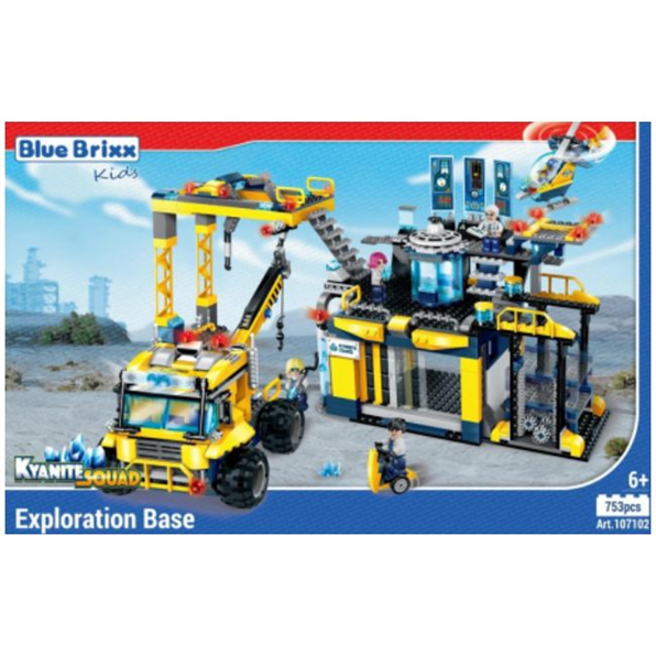 Kyanite Squad Exploration Base 'Blue Brixx Kids' (753pcs)