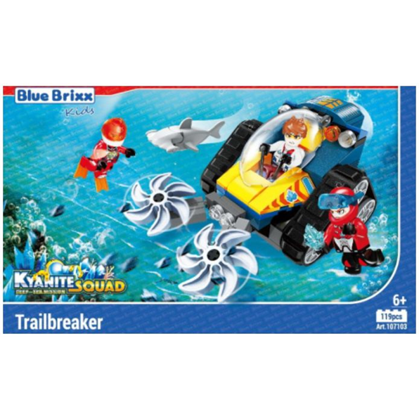 Kyanite Squad Deep Sea Trailbreaker 'Blue Brixx Kids' (119pcs)