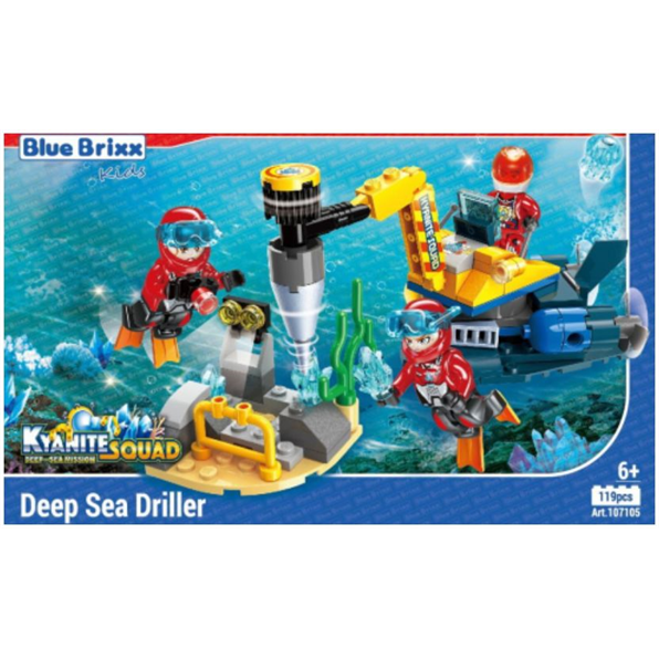 Kyanite Squad Deep Sea Driller 'Blue Brixx Kids' (119pcs)