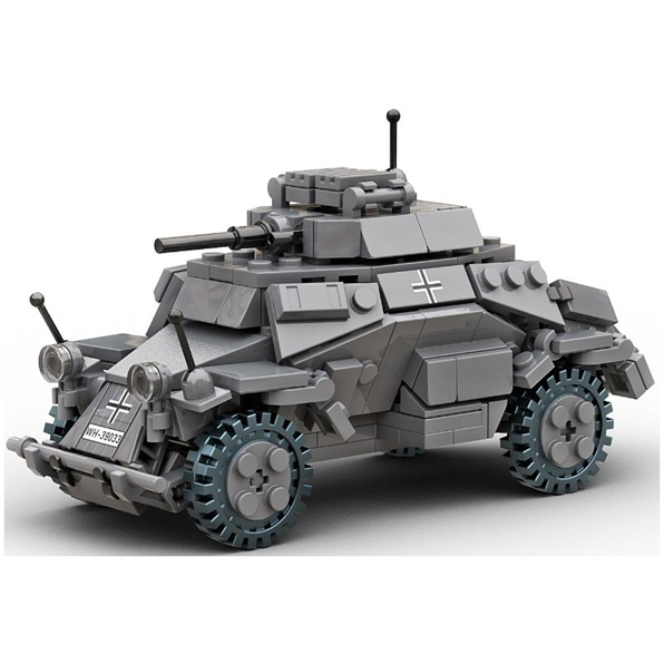 Sd. Kfz. 222 Armoured Vehicle 318pcs