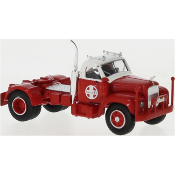 Mack B 61 Red/White Santa Fe 1953