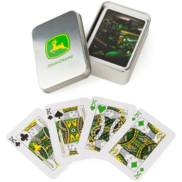 John Deere Playing Cards in Tin