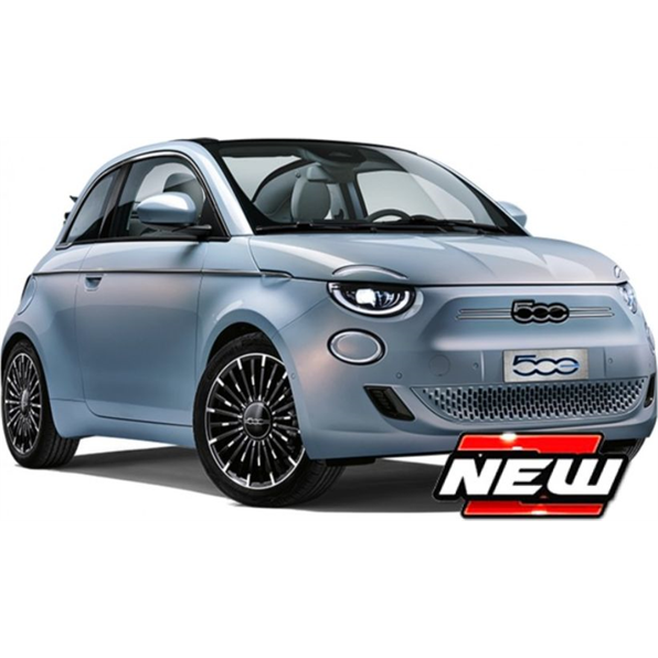 Fiat 500e Blue