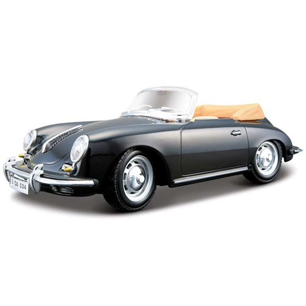 Porsche 356B Cabrio 1961 - Black