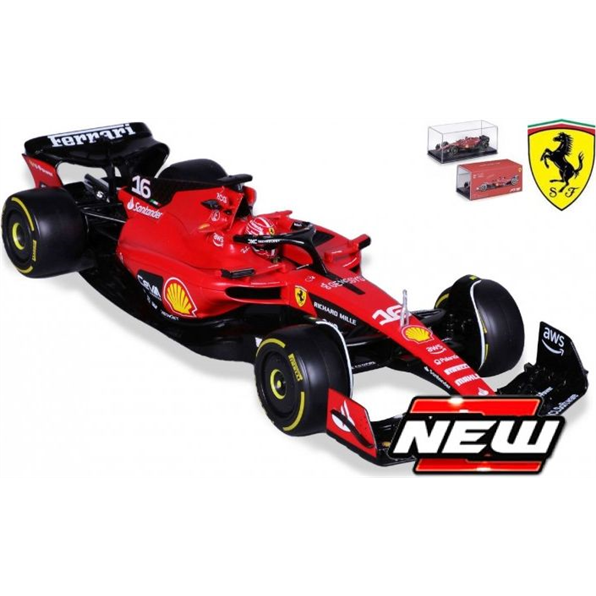 Ferrari SF-23 F1 #16 Charles Leclerc - W/Case + Figure