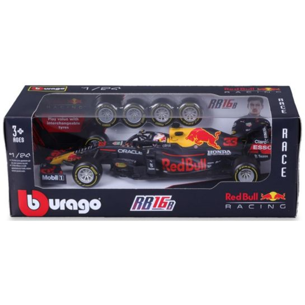 Red Bull Tyre Changing Racing Car (2021) Verstappen Playset