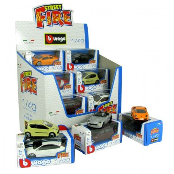 Street Fire 1:43 24 pce Dispenser