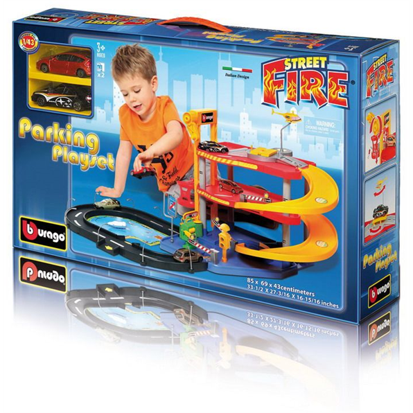 PARKING PLAYSET C/W 2 CARS