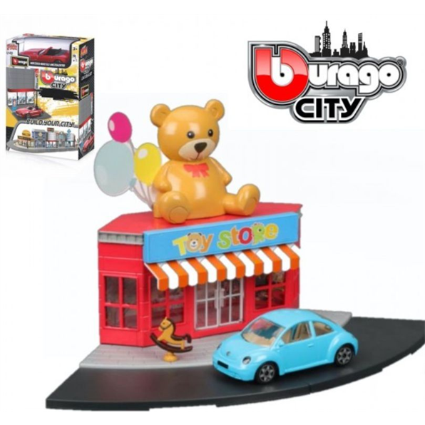 Bburago City 'Toy Store' Includes 1 Car