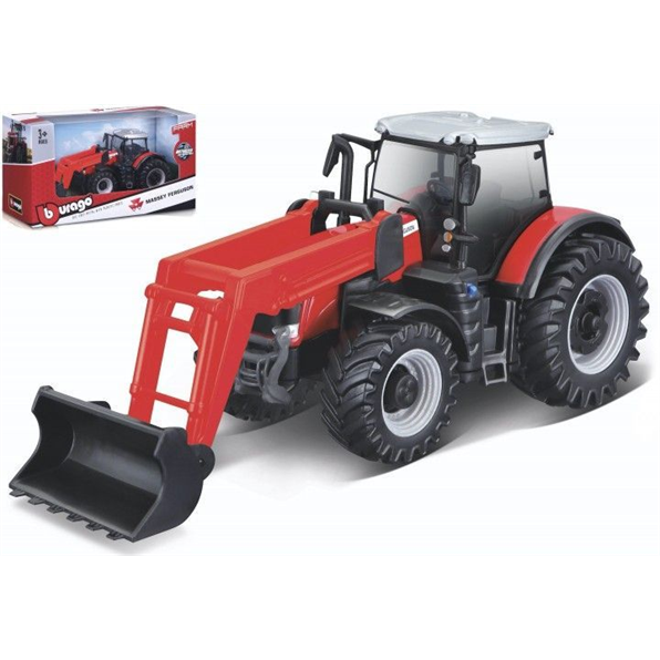 Massey Ferguson 8700 + Front Loader Red