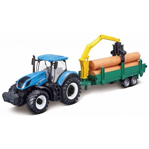 New Holland T7.315 Tractor + Tree Forwarde