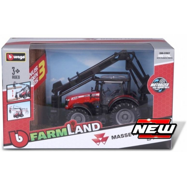 Massey Ferguson Forestry Tractor + Logging Loader