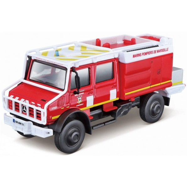 Mercedes Benz Unimog U5000 Emergency Red/W