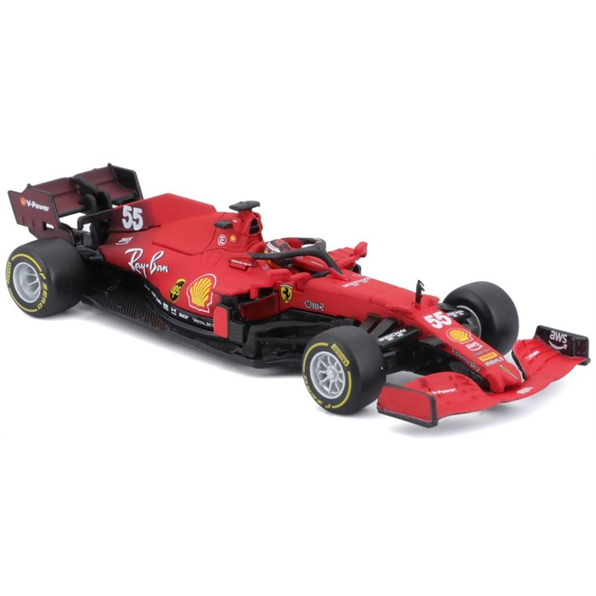 Ferrari SF21 #55 Sainz 2021 - Case With driver