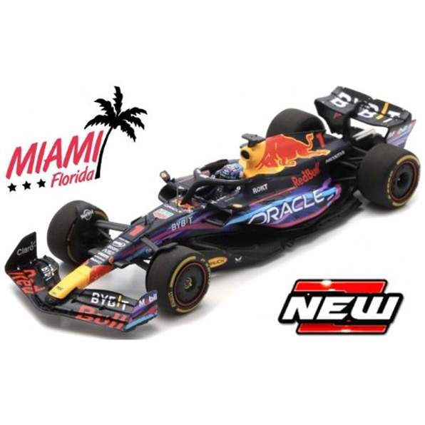 Red Bull Racing RB19 #1 Max Verstappen Winner Miami GP 2023