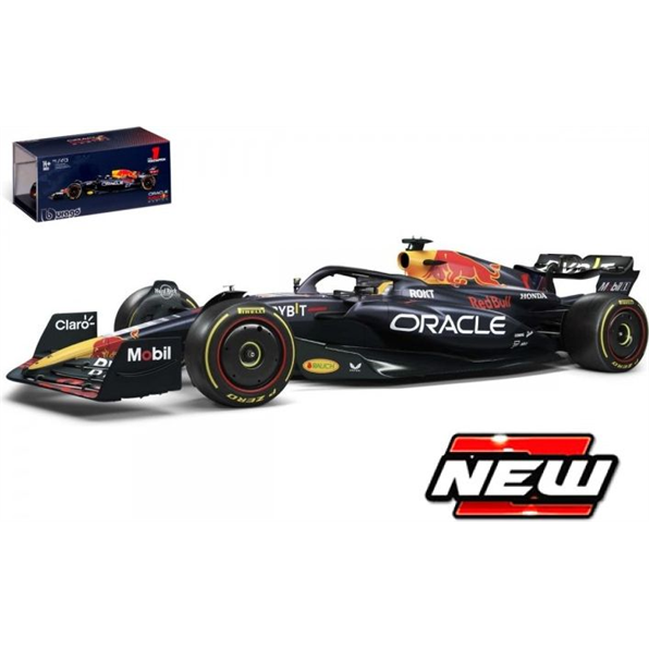 Red Bull Racing F1 RB19 #1 Max Verstappen - W/Case + Figure