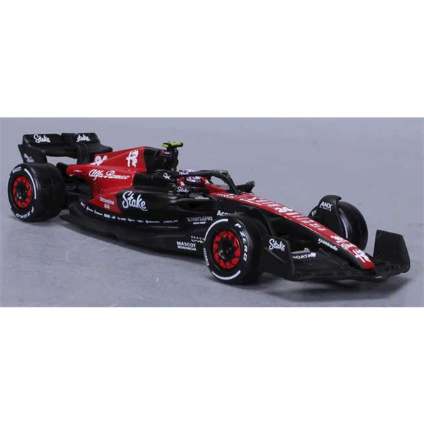 Alfa Romeo F1 C43 #24 Guanyu Zhou 2023 w/Helmet