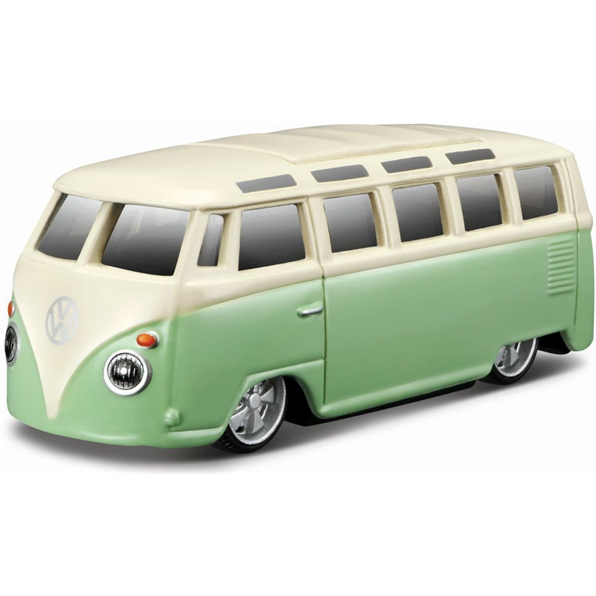 Vw T1 Samba Van Creme/Green