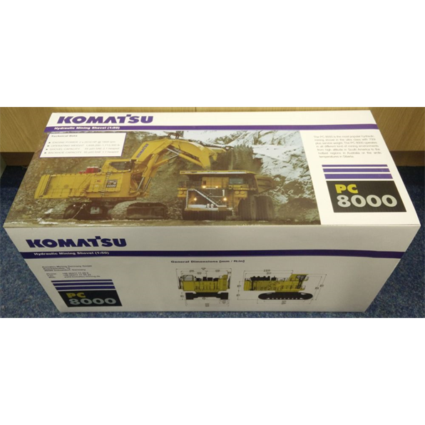 Komatsu Pc8000 6 Excavator C W Shovel Electric Version John Ayrey Die Casts