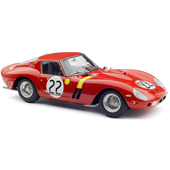 Ferrari 250 GTO LHD Chassis #3757 3rd 24h France 1962 Beurlys Elde #22 Nick Mason