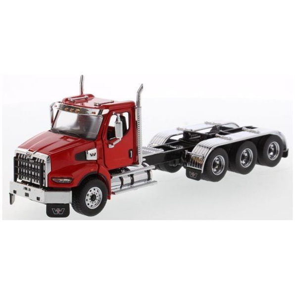 Western Star 49X SBFA Tridem Heavy-Haul Tractor Red