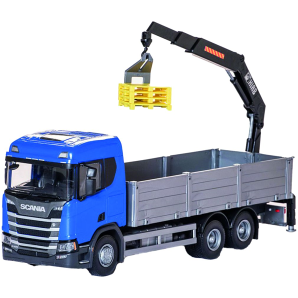 Scania R500 Next Gen Crane Truck w/HIAB Crane Blue