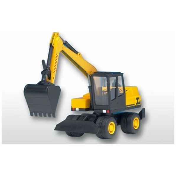 Wheel Excavator Yellow