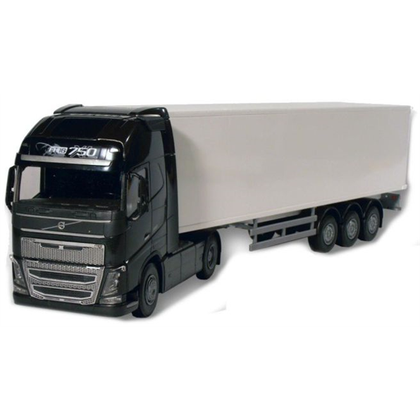 Volvo FH04 Globetrotter XL 4 x 2 w/Box Trailer Black