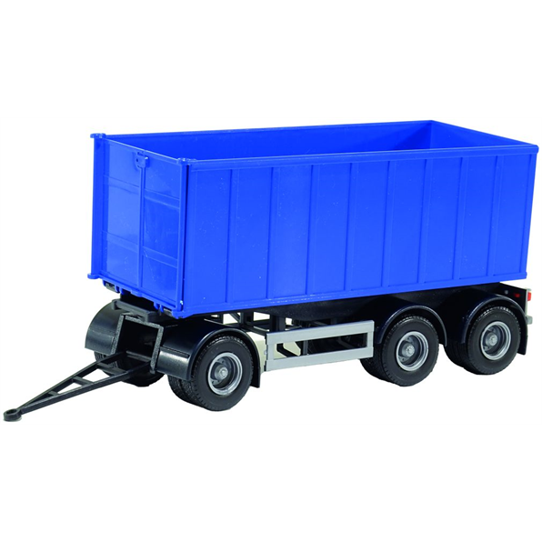 Roll-Off Container 3-Axle Blue