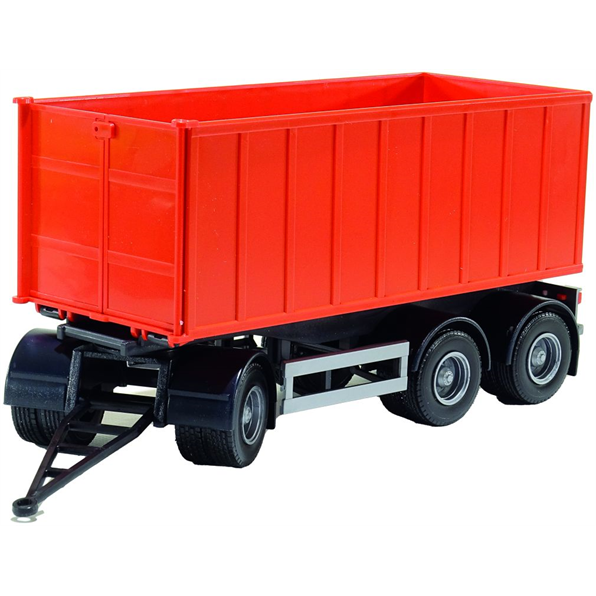 Roll-Off Container 3-Axle Red