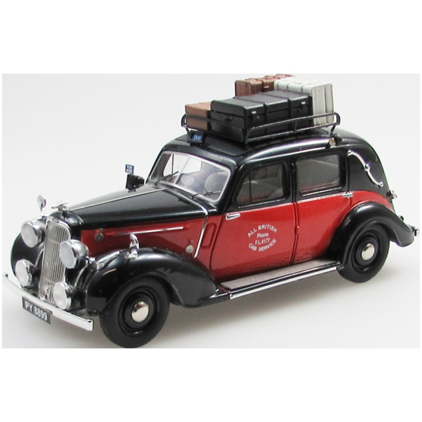 Humber Super Snipe Saloon Taxi w/Luggage Red/Black 1938