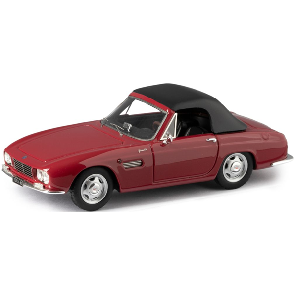 OSCA 1600 GT Convertible by Fissore Maroon Top Up 1963