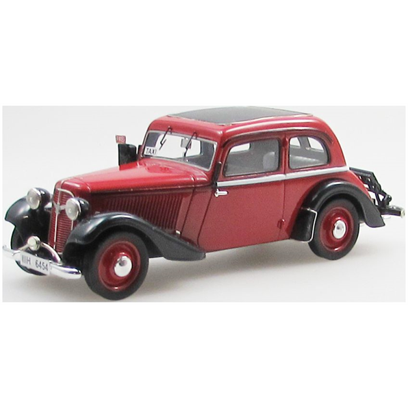 Adler Trumpf Junior 2 Door Sedan Leipzig Taxi Red/Black/White 1934-39